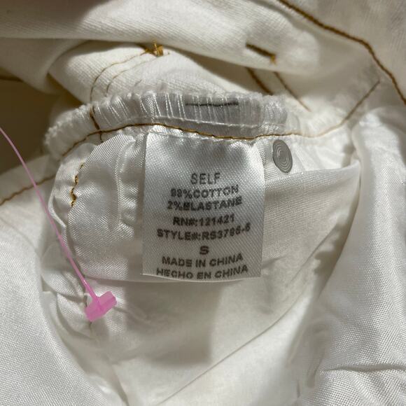 NWOT - Ellison Ell Slit Midi Denim Skirt - Picture 4 of 5